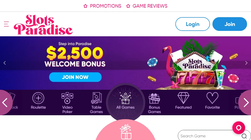 Slots Paradise Casino